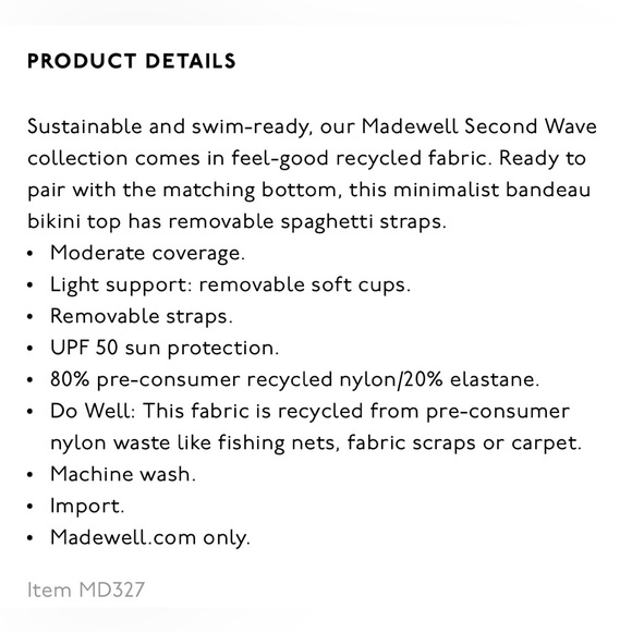 Madewell bikini - Picture 14 of 14